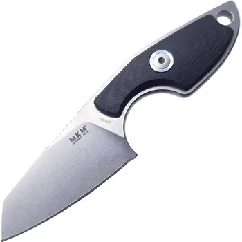 kapesní nůž MKM MIKRO 2 Černý G10 BÖHLER M390 - MOD. SHEEPSFOOT MK MR02-GBK