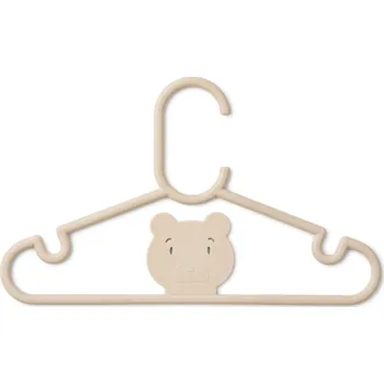 Ramínko Dětská ramínka LIEWOOD Falton 8 ks Medvídek Sandy