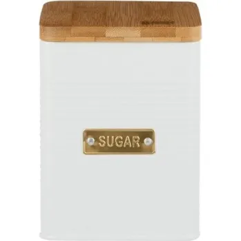 Dóza na potraviny Nádoba na CUKR bílá Otto Square Typhoon