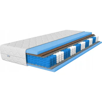 Matrace Matrace s taštičkovými pružinami Nowoczesne Materace 80 x 190 x 17 cm H3 , H4