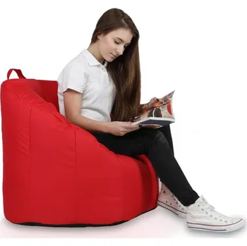 Sedací pytel Sedací křeslo Primabag Simeone polyester červená