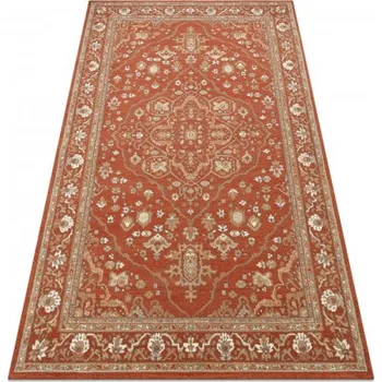 Koberec Kusový koberec vlněný SOHO 477.01.LA301 Klasický terakota béžový Rozměr: 200x300 cm