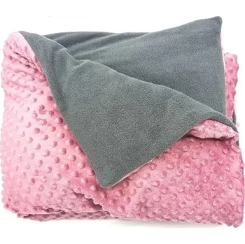 deka EMPIS Zátěžová deka "PREMIUM" Barva: Růžová, Rozměry: S - 80x100 cm, Hmotnost: 3 kg