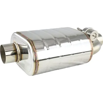 Zadní díl výfuku Aktivní tlumič výfuku JRspec 63 mm (2.5") vlevo – s podtlakovou klapkou a dálkovým ovládáním