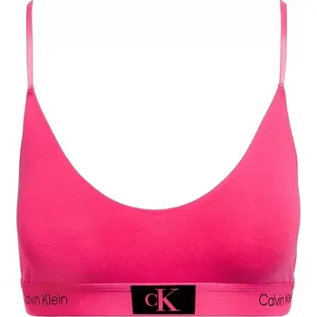 Podprsenka Calvin Klein unlined bralette QF7245E collection 1996 cerise lipstick velikost S