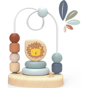 Dřevěná hračka Speedy Monkey Bead maze