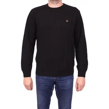 Pánský svetr Pánský svetr s kulatým výstřihem Jordi 80 černý velikost M