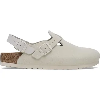 Dámské pantofle Semišové pantofle Birkenstock Tokio LEVE dámské, bílá barva, 1029198, 44, 00X