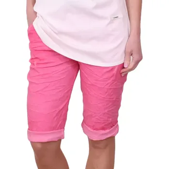 Dámské lehké šortky 21778 korál velikost M/L