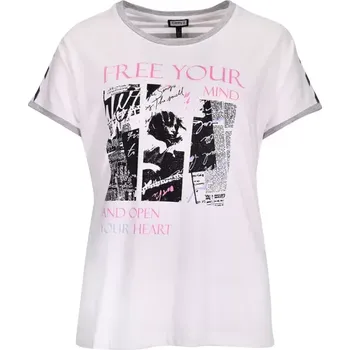 Dámské tričko Dámské tričko s krátkým rukávem Kenny S. 608104 bílá velikost 36