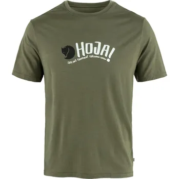 cyklistický dres Fjallraven Hoja Wool T-shirt M - Laurel Green