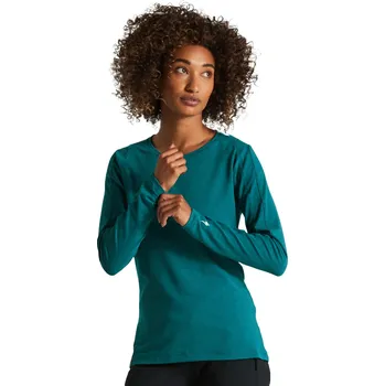 cyklistický dres Specialized Women's Trail Jersey LS - tropical teal