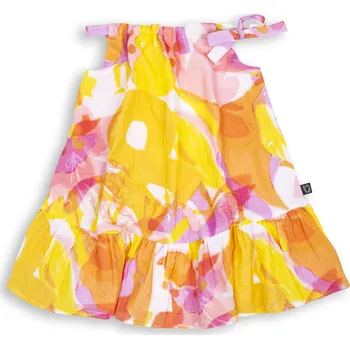 Dívčí šaty Wouki Dívčí šaty Midori - Pink 140