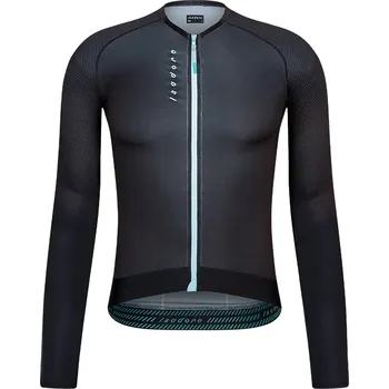 cyklistický dres Isadore Alternative Ultralight Long Sleeve Jersey - Caviar