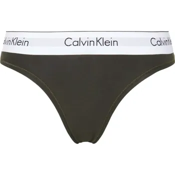 Kalhotky Kalhotky Calvin Klein Carousel F3787E tm. olivová velikost L-42/44