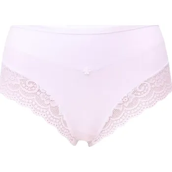 Dámské spodní prádlo Kalhotky s krajkou pro ženy Andrie PS 2752 bílé velikost XL-46/48