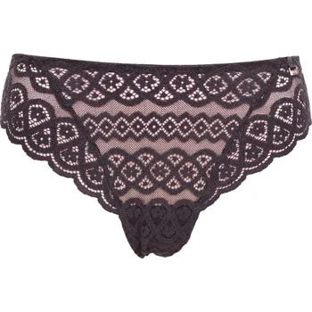 Kalhotky Dámské kalhotky střihu brazil M6509 černé velikost M-38/40