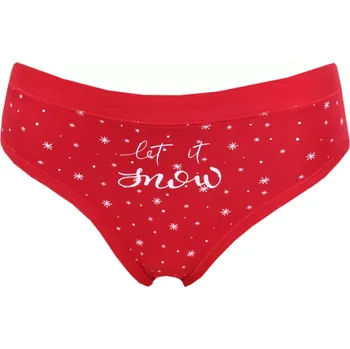 Kalhotky Dámské kalhotky Andrie nízký střih PS 1049 červené velikost L-42/44