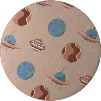 Koberec LIVARNO home Dětský koberec, Ø 120 cm (béžová)