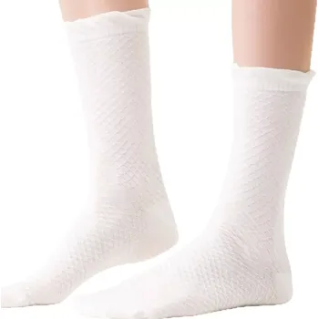 Dámské ponožky Ponožky Steven 1066 bílé velikost 35-37