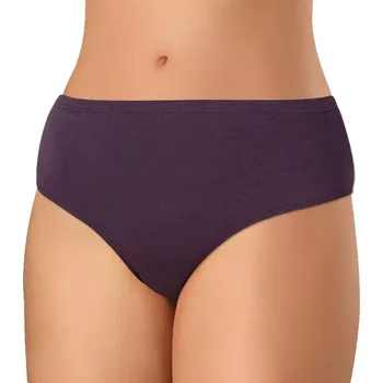 Kalhotky Spodní dámské kalhotky Andrie PS 2868 tm.fialová velikost 3XL-54/56