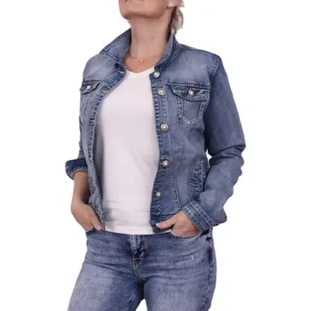 Dámská riflová bundička E384 denim velikost 44
