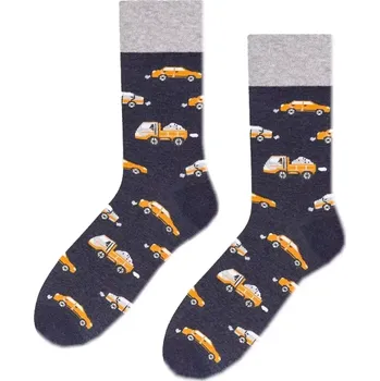 Pánské ponožky Obrázkové pánské ponožky Steven 2084 jeans velikost 41-43