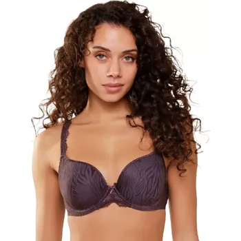 Dámské spodní prádlo Jemně vyztužená podprsenka LingaDore 1400-1 dark pepper velikost 75C