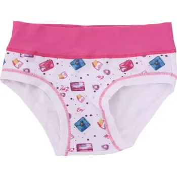 Dívčí spodní prádlo Dívčí kalhotky s obrázkem Emy Bimba B2922 rosa fluo velikost 3