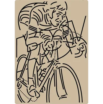 Plakát Grafika Matěje Činčery 620 x 860 mm - THE GYPSY šedá