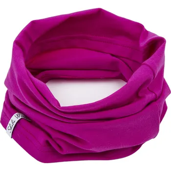 Šátek Dětský nákrčník Skibi Hilmir - Dark Pink SKIBI M