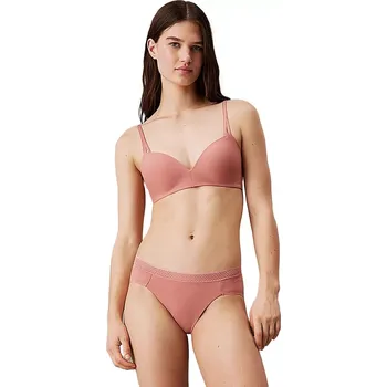 Podprsenka Push-up podprsenka bez kostic Calvin Klein QF6017E st.růžová velikost 85C