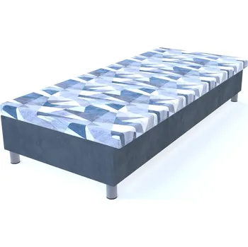 Postel Válenda Holm/šedá 200 × 80 cm molitanová na nohách