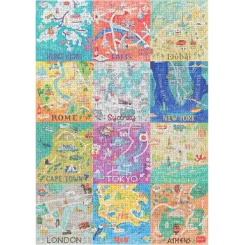 Puzzle Legami Puzzle - World Cities