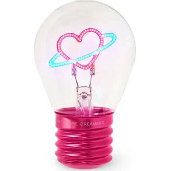 Dekorativní svítidlo Legami Bulb Fiction - Planet Heart