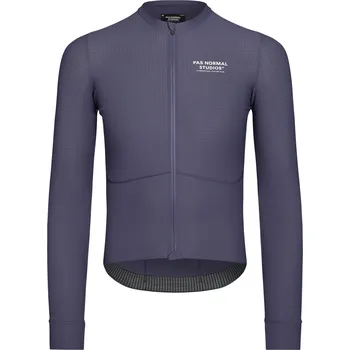 cyklistický dres Pas Normal Studios Mechanism Pro Long Sleeve Jersey - Iron Grey M