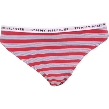 Kalhotky Dámské kalhotky Tommy Hilfiger UW0UW03952 Recycled Cotton jeans proužek velikost M-38/40