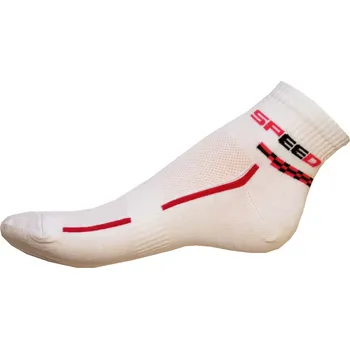 Dámské ponožky Ponožky Gapo Fit Speed bíločervená velikost 41-42