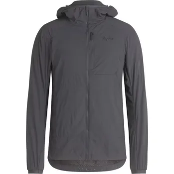Cyklistická bunda Rapha Men's Trail Insulated Jacket - Dark Grey/Black