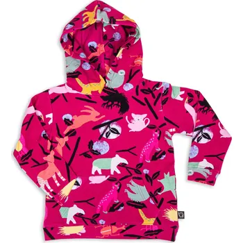 Chlapecká mikina Wouki Nichibotsu - Magenta explorers 110