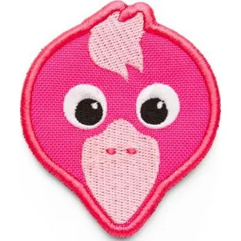 Školní batoh Affenzahn Velcro badge - Flamingo