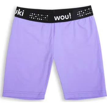 Cyklistické kalhoty Wouki Dívčí biker kraťasy Ryujin - Lila