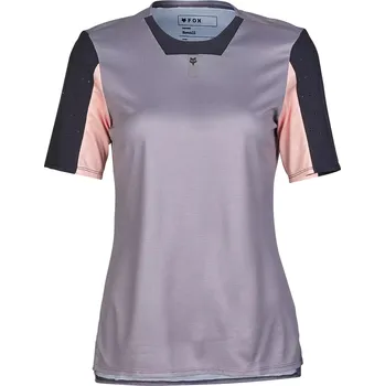 cyklistický dres FOX W Defend SS Jersey - stone L