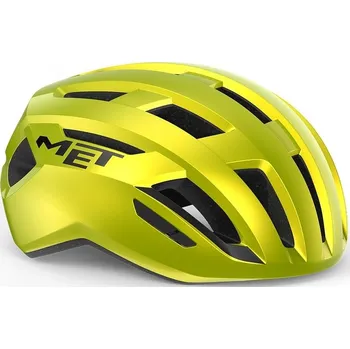 Cyklistická přilba MET Vinci MIPS - lime yellow metallic glossy