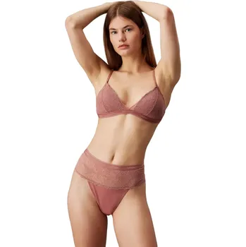Podprsenka Calvin Klein podprsenka Modern Lace QF7974E red grape velikost L