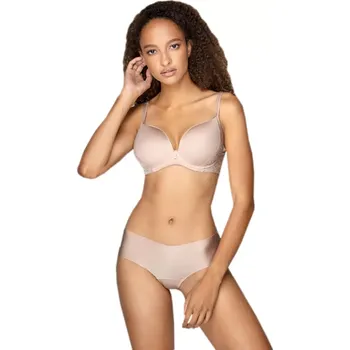 Podprsenka Bezešvá vyztužená podprsenka BeautyBra Irish Cream 042821 velikost 70D