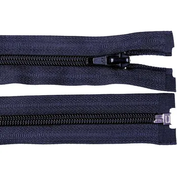Zip Zip spirálový bundový šíře 5 mm, délka 50 cm - modrý tmavý