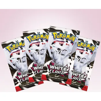 Sběratelská karetní hra Pokemon White Flare booster (balíček 10 karet)