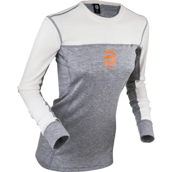 Bjorn Daehlie Performance-Tech LS Wmn - Light Grey Melange L