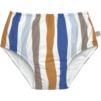Kojenecké plavky Lassig Swim Diaper Boys waves blue/nature